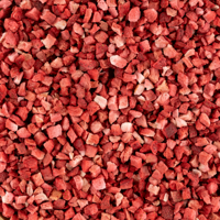 Gevriesdroogde aardbei blokjes 20 gram Gevriesdroogde aardbei blokjes 20 gram