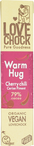 Lovechock Warm Hug Vegan Chocolade | Kers, Cranberry, Kaneel & Cayennepeper