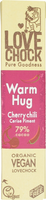 Lovechock Warm Hug Vegan Chocolade | Kers, Cranberry, Kaneel & Cayennepeper