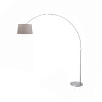 Steinhauer BooglampGramineus grijs met taupe lampenkap - 9676ST