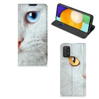 Samsung Galaxy A03s | Hoesje maken | Witte Kat