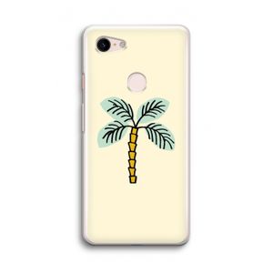 Palmboom: Google Pixel 3 Transparant Hoesje