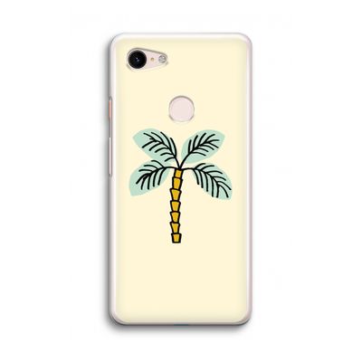 Palmboom: Google Pixel 3 Transparant Hoesje