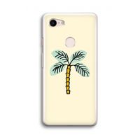 Palmboom: Google Pixel 3 Transparant Hoesje