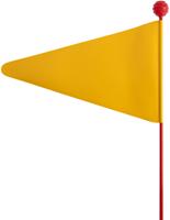 BIKE FASHION Safety flag bike fash. yellow