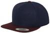 Flexfit FX6089MT Classic Snapback 2-Tone - Navy/Maroon - One Size