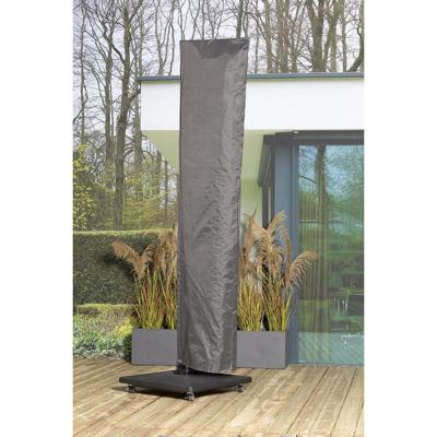 Leen Bakker - Outdoor Covers Premium Beschermhoes Parasol XL - Polypropyleen - Grijs - 70x70x274 Cm
