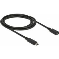 Delock 85542 USB 10 Gbps verlengkabel USB Type-C male naar female 2 m 4K PD 60 W - thumbnail