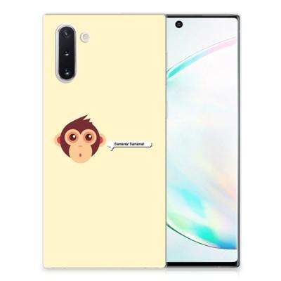 Samsung Galaxy Note 10 Telefoonhoesje met Naam Monkey Samsung Galaxy Note 10 Telefoonhoesje met Naam Monkey