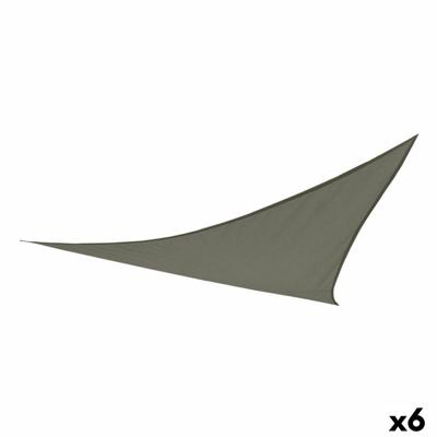 Schaduwdoek Aktive Driehoekig Grijs 360 x 0,5 x 360 cm (6 Stuks)
