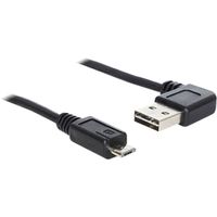 USB2.0 A 90Â° > USB Micro-B Kabel