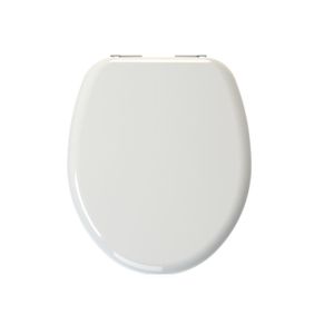 Allibert Toiletzitting Milos 38x5x45 cm Glanzend Wit