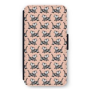 Zwarte poes: iPhone 12 mini Flip Hoesje