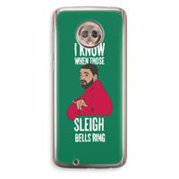 Sleigh Bells Ring: Motorola Moto G6 Transparant Hoesje - thumbnail