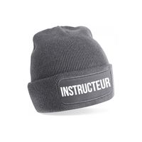 Instructeur muts - unisex - one size - grijs Instructeur muts - unisex - one size - grijs