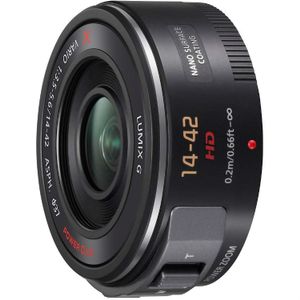 Panasonic MFT 14-42mm F/3.5-5.6 powerzoom ASPH zwart mega O.i.S. Lumix G X