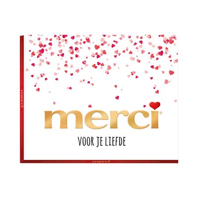 merci voor je liefde - merci Finest Selection Assorti chocolade - 8 sm