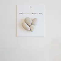 The Mosaic Factory Natural Stone Mozaiek Tegel Kiezel - Ivory Kiezels Natural 305x300 mm