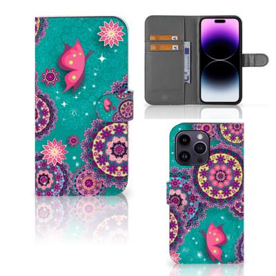 iPhone 15 Pro Max Hoesje Cirkels en Vlinders