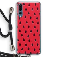 Watermelon: Huawei P20 Pro Transparant Hoesje met koord