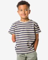 HEMA Kinder T-shirt Strepen Grijs (grijs)