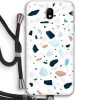 Terrazzo N°13: Samsung Galaxy J7 (2017) Transparant Hoesje met koord