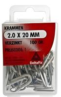 Krammen 2.0 20mm verz 100gr - Deltafix
