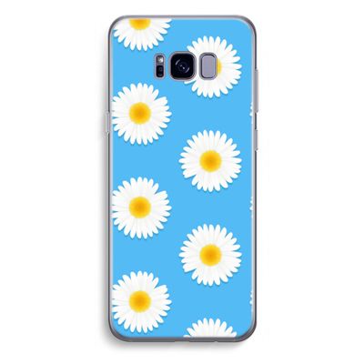 Margrietjes: Samsung Galaxy S8 Plus Transparant Hoesje