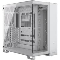 PC-behuizing - CORSAIR - 6500X Mid-Tower dubbele kamer van gehard glas - Wit