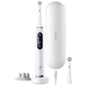 Oral-B iO Series 9s Set White Alabaster 408840 Elektrische tandenborstel Roterend / oscillerend Wit