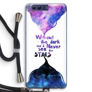 Stars quote: Honor 9 Transparant Hoesje met koord