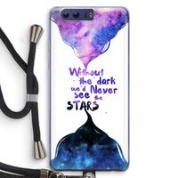 Stars quote: Honor 9 Transparant Hoesje met koord