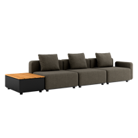 Cobana Lounge Sofa - 3 seater w/ Patio Storage Table