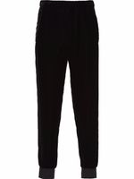 Prada pantalon de jogging en velours - Noir - thumbnail