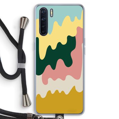 Baar B: Oppo A91 Transparant Hoesje met koord