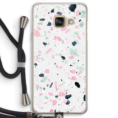 Terrazzo N°3: Samsung Galaxy A3 (2016) Transparant Hoesje met koord