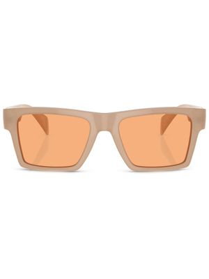 Versace Eyewear lunettes de soleil à monture carrée Greca - Rose