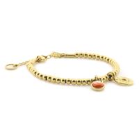 Qoss Armband Zoey Disc Canyon | Goud