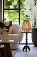 Light & Living Tafellamp japandiFelida Ø 28cm crème - 8056143