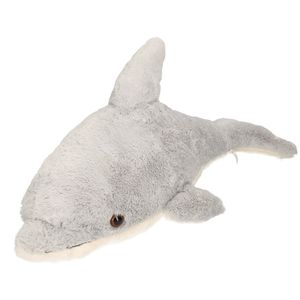 Grote pluche dolfijn knuffel dier 68 cm