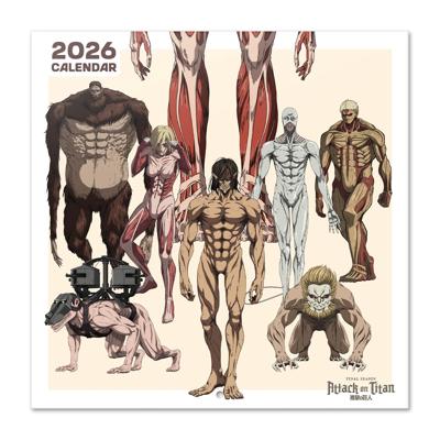 Attack on Titan Kalender 2026