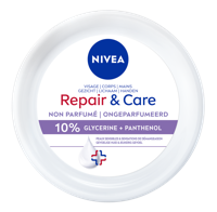 Nivea Repair & Care Ongeparfumeerd Bodycrème - 10% Glycerine + Panthenol