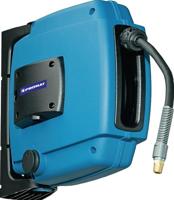 Promat /tecwerk luchtslanghaspel met wandhouder | voor perslucht | slanglengte 8 m | zwenkbaar uitgangsaansluiting 1/4? ag - 9000425384