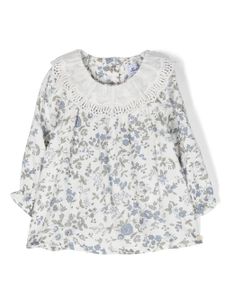 Tartine Et Chocolat blouse à fleurs - Blanc