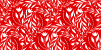 Bloemig bladontwerp vinyl tapijt rood Bloemig bladontwerp vinyl tapijt rood