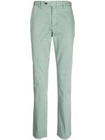 Man On The Boon. pantalon chino à coupe slim - Vert - thumbnail