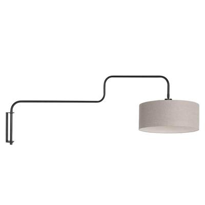 Steinhauer WandlampBloeba zwart met grijs - 4174ZW