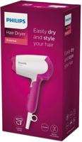 Philips Essential Care BHD003/00 haardroger 1400 W Roze, Wit