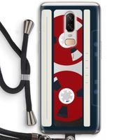 Here's your tape: OnePlus 6 Transparant Hoesje met koord