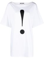 Moschino t-shirt à imprimé graphique - Blanc